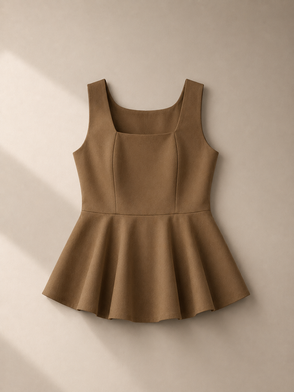 BAGASE Terra Peplum Top
