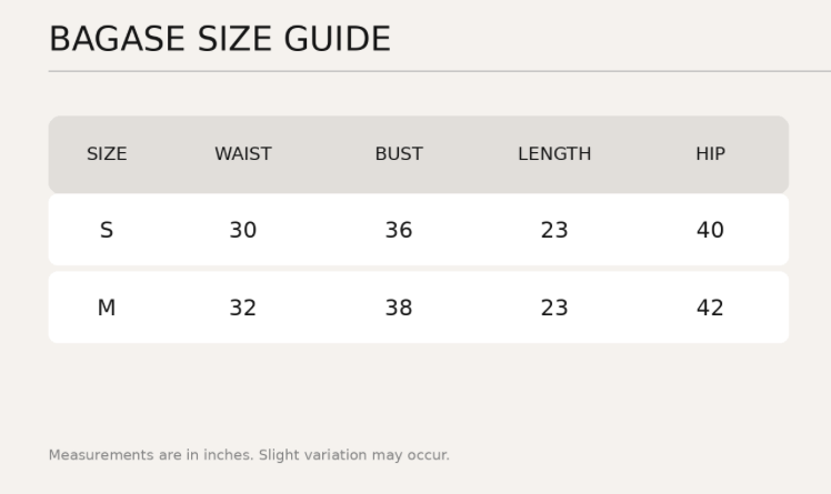 BAGASE Terra Peplum Top